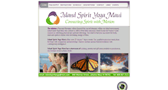 Desktop Screenshot of islandspirityoga.com