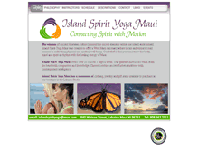 Tablet Screenshot of islandspirityoga.com